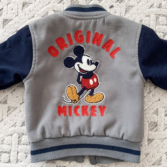 Disney Mickey Mouse Varsity Jacket, Boys size XS - Picture 2 of 5
